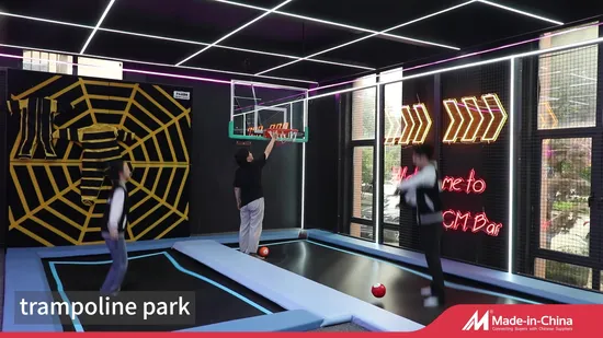 Commercial Indoor Big Trampoline Park
