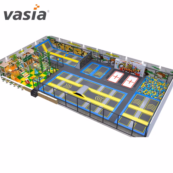 Commercial Indoor Big Trampoline Park