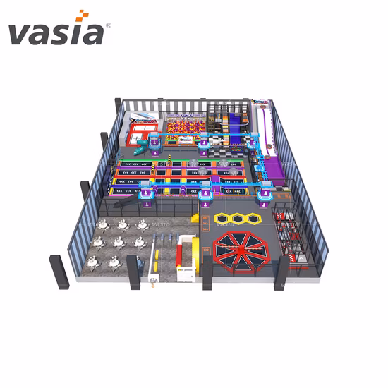 Commercial Indoor Big Trampoline Park