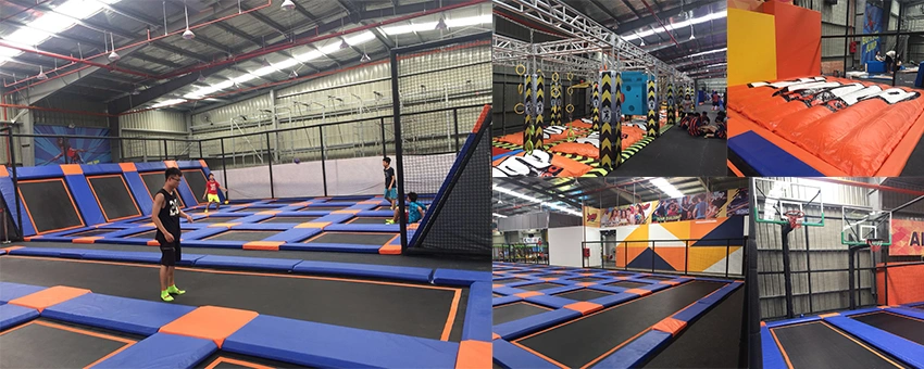 High Quality Custom Made Indoor Playground Jumping Trampoline