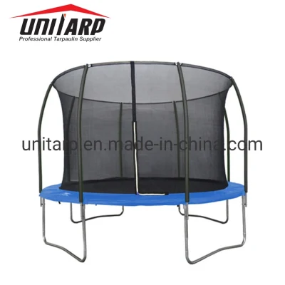 Trampolín interior/exterior de 8 pies, 10 pies, 12 pies, 14 pies, 16 pies con red de seguridad, trampolín de escalera para niños